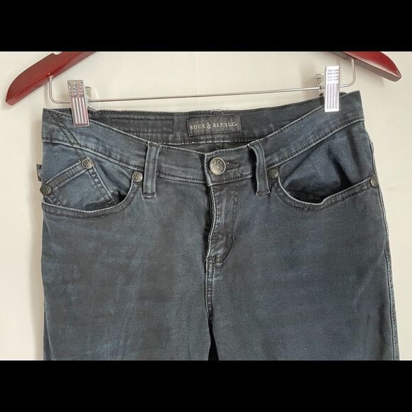 Rock & Republic Berlin Women's Size 8 Skinny Jeans - Picture 2 of 6